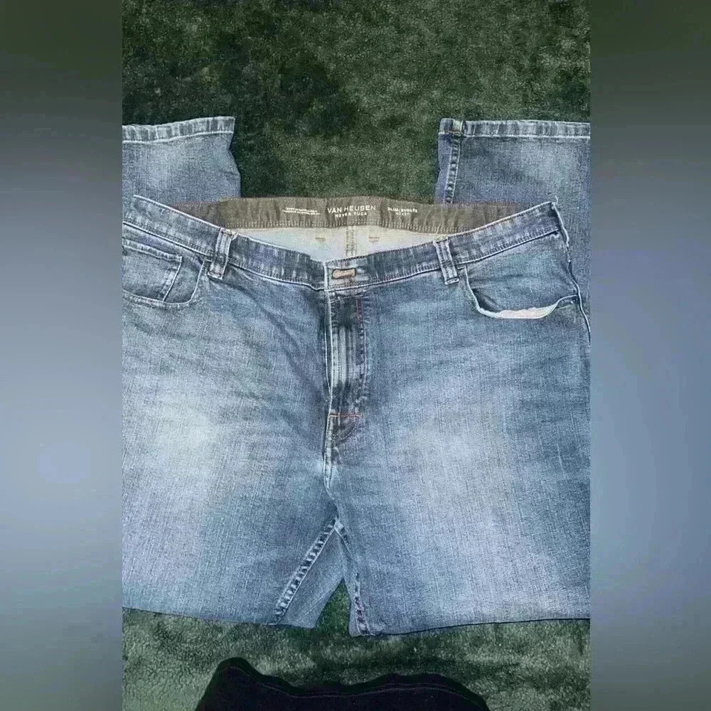 van heusen never tuck men’s jeans